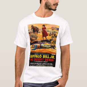 T-shirt 1925 Buffalo Bill, Jr. - affiche du film Démon du