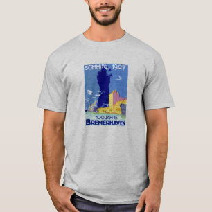 T-shirt 1927 Bremerhaven Allemagne
