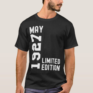 T-shirt 1927 Mai Bonne fête d'anniversaire