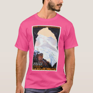 T-shirt 1930 France Glacier De Bionnassay Plm Travel Poste
