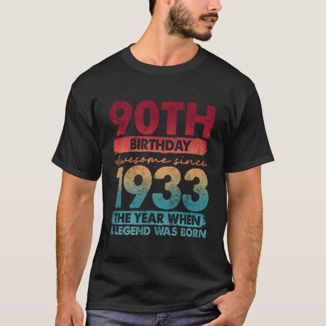 T-shirt 1933 90 Édition 90E (Devant)
