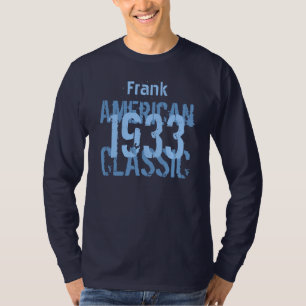 T-shirt 1933 American Classic 80th Birthday Gift for Him