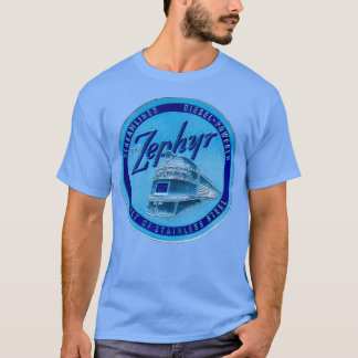 T-shirt 1934 Le train de voyageurs Zephyr