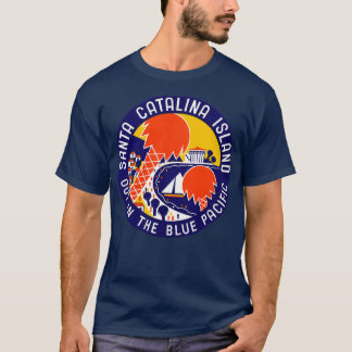 T-shirt 1935 Père Noël Catalina Island