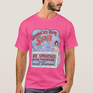 T-shirt 1940s Parc national de Hot Springs Arkansas format