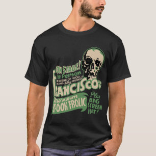 T-shirt 1941 d'ébat de spectre de Francisco