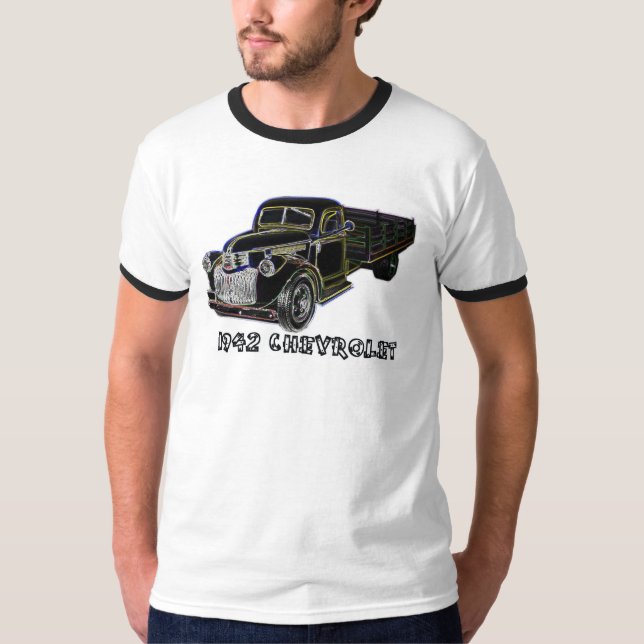 T-shirt 1942 de camion de Chevrolet (Devant)