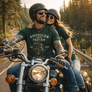 T-shirt 1947 Légende du fer - L'esprit de l'Indien