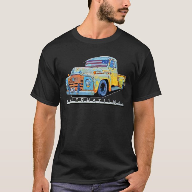 T-SHIRT 1951 RATROD DE HARVESTER INTERNATIONAL DE 1952 (Devant)