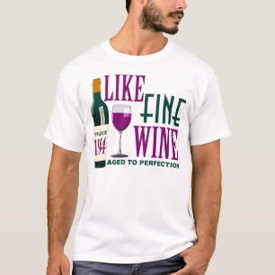 T-shirt 1954 COMME LE VIN fin âgé au cru de PERFECTION