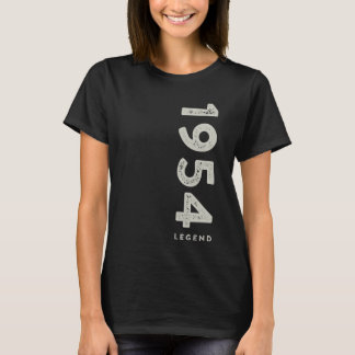 T-shirt 1954 Légende 70e anniversaire Top pour hommes, Min