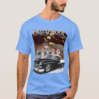 T-shirt 1955 55 chevys bel air classique muscle car vintag
