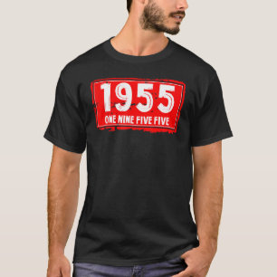 T-shirt 1955 Année de naissance pour les hommes et les fem