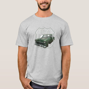 T-shirt 1955 Chevrolet Bel Air. 55 Green Chevy. Américain