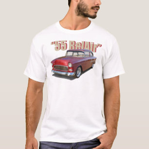 T-shirt 1955 de BelAir de "courrier" de Chevrolet