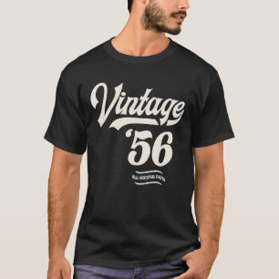 T-shirt 1956 68e anniversaire Cadeaux 68 ans Hommes de 68