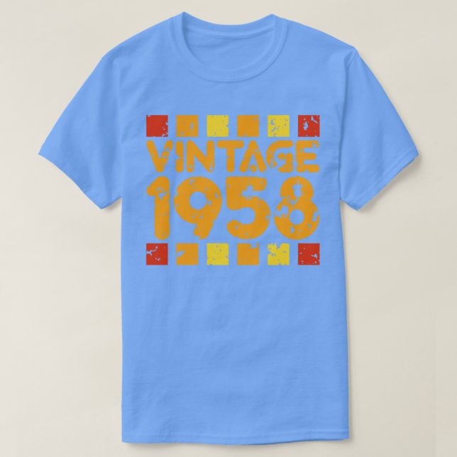 T-shirt 1958 vintage (Design devant)
