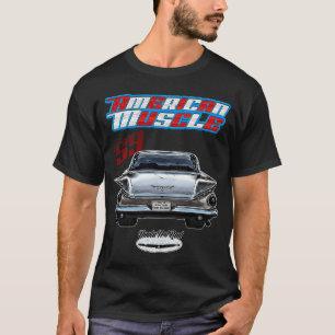 T-shirt 1959, Bel Invicta, Electra, Rockabilly, voiture ro