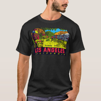 T-shirt 1960, rue Olvera Los Angeles
