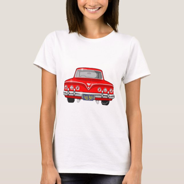 T-shirt 1961 rouge Chevrolet (Devant)