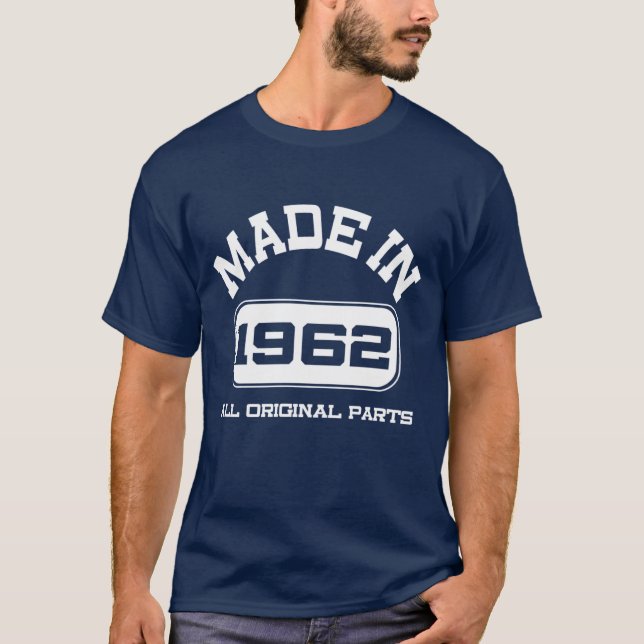 T-shirt 1962 60e anniversaire (Devant)