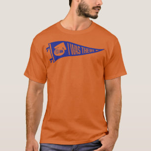 T-shirt 1962 Seattle Worlds Fair J'Y Étais Pennant Blue