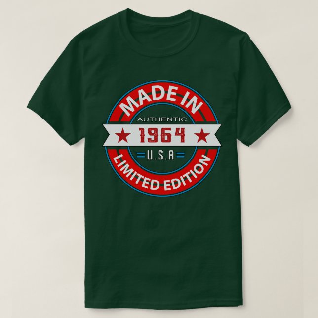 T-shirt 1964 59 Année (Design devant)