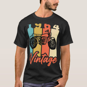 T-shirt 1964 Année de naissance Moto rétro Vintage Anniver