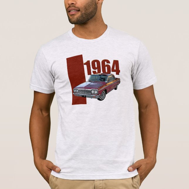 T-shirt 1964 de Chevrolet Impala (Devant)