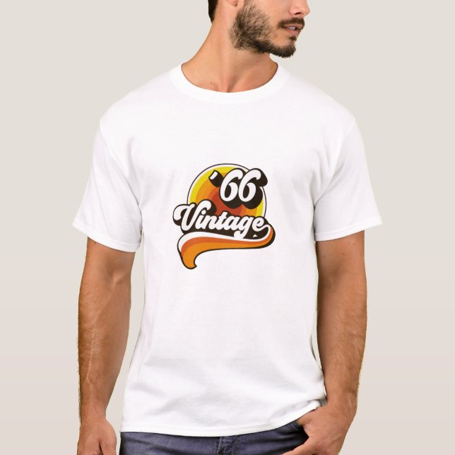 T-shirt 1966 vintage  (Devant)