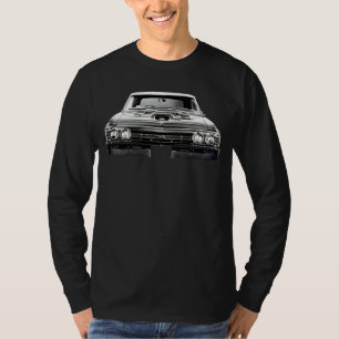 T-shirt 1967 Chevy Chevelle Ss Front View Silhouette