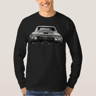 T-shirt 1967 Chevy Chevelle Ss Front View Silhouette