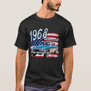 T-shirt 1968,68, Chevelle, SS,396,4th, de, juillet, améric