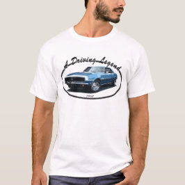 T-SHIRT 1968 NOIR DE CAMARO SOLIDES SOLUBLES