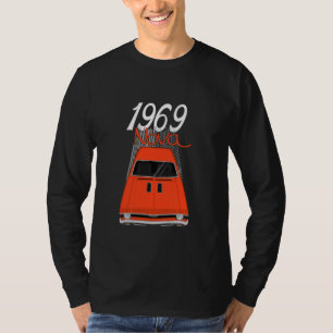 T-shirt 1969 69 Chevys Nova 2 Classic Car Old School Muscl
