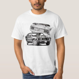 T-shirt 1969 Mach 1 voiture musculaire classique