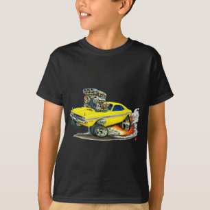 T-shirt 1970-72 voiture de jaune de challengeur de Dodge