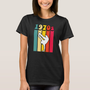 T-shirt 1970 Hip hop Break Dancing Retro Vintage Retour à