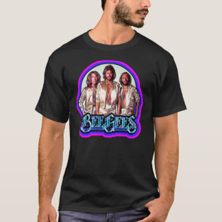 T-shirt 1970&x27 ; s Oies d'abeilles classiques Art person