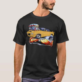 T-shirt 1971-72 voiture Or-Noire de GTO