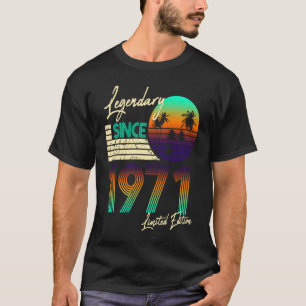 T-shirt 1971 Vintage 50th Birth