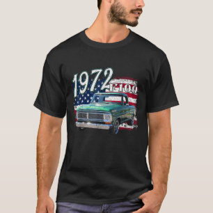 T-shirt 1972 72 F100 Camion 4 juillet American