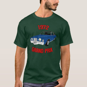 T-shirt 1972 de Grand prix (marine)