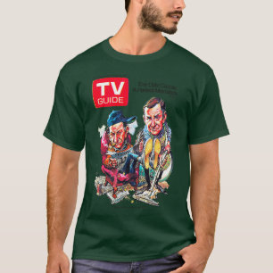 T-shirt 1972 TV Guide Odd Couple couverture