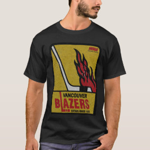 T-SHIRT 1973 CRÉATION DE BLAZERS DE VANCOUVER