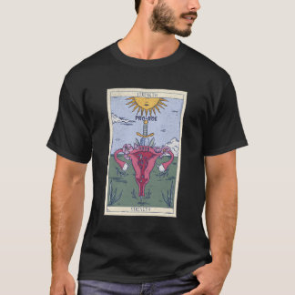 T-shirt 1973 Détresse de la carte de tir de force féminist