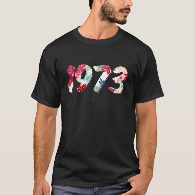 T-shirt 1973 Pro Choice Pro Abortion Feministe Droit Fémin (Devant)
