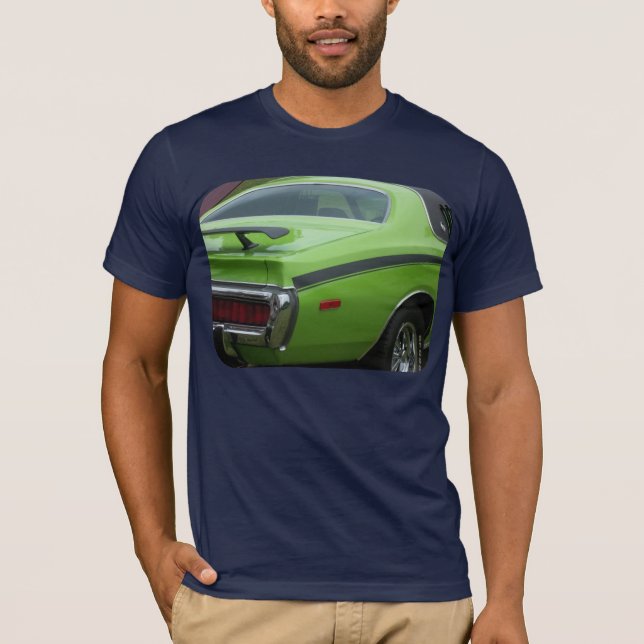 T-shirt 1973 quarts arrière verts de Se Brougham de (Devant)