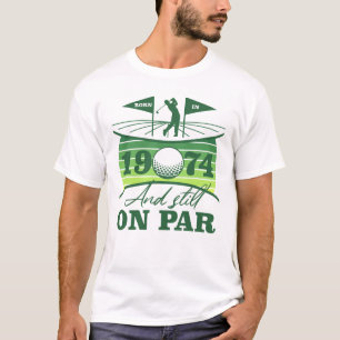 T-shirt 1974 50e anniversaire Humour de golf
