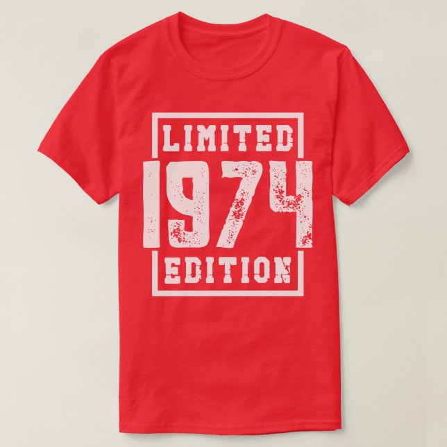 T-shirt 1974 Edition limitée (Design devant)